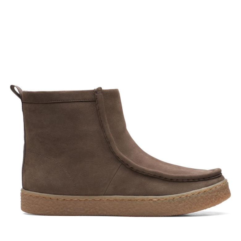 Taupefarbener Barleigh-pullover Mit Gefüttertem Noppenmuster Taupe Mit Gefüttertem Noppenmuster Clarks
