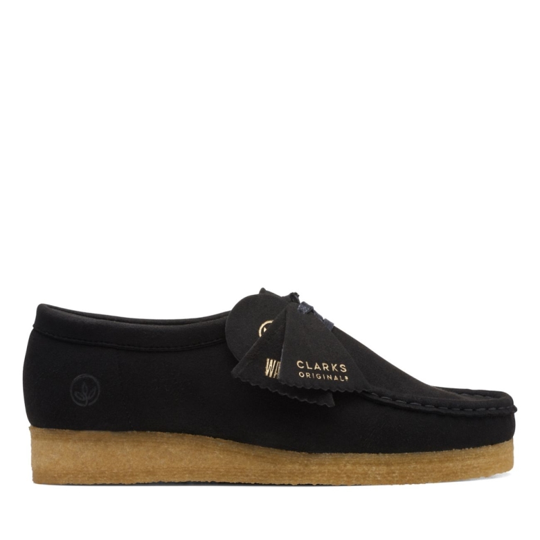 Wallabee Schwarz Vegan Clarks Schwarz Vegan