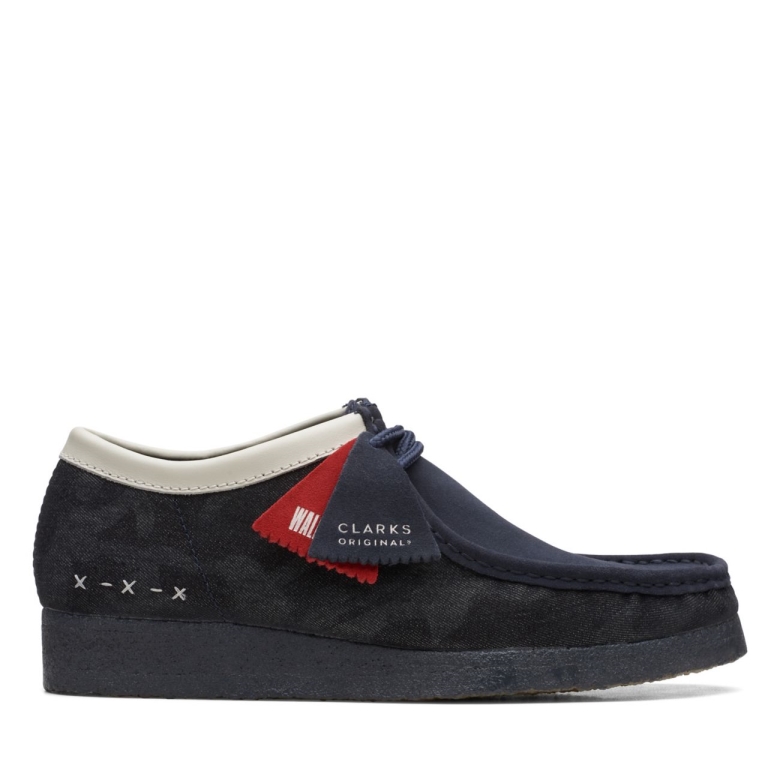 Wallabee Jeans Blau Synthetik Jeans Blau Synthetik Clarks