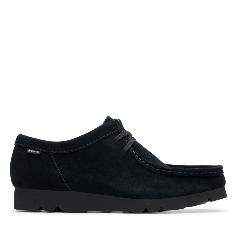 Wallabee Gore-tex Schwarzes Wildleder Clarks Schwarzes Wildleder