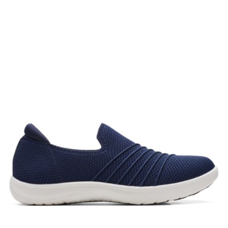 Adella Schritt Clarks Marineblau