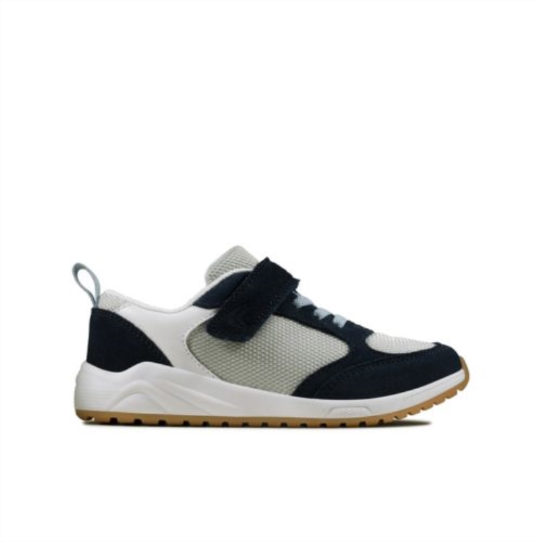 Aeon Flex Jnr F Fit Clarks Navy
