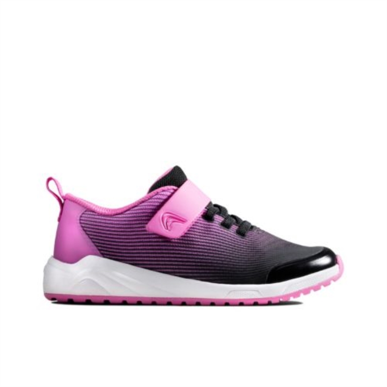 Aeon Pace Jnr F Fit Pink Clarks