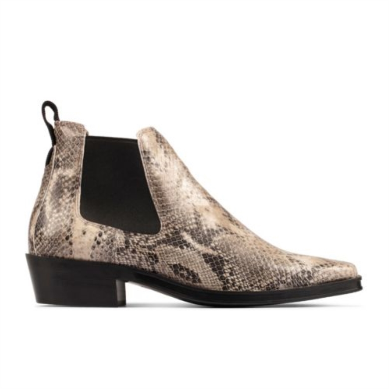 Alcina Top Clarks Graue Schlange