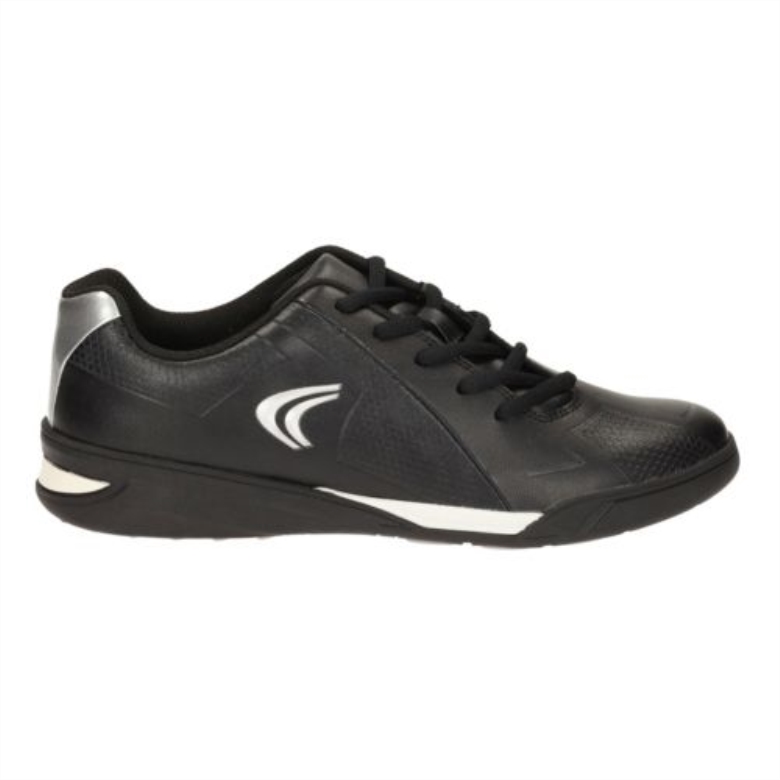 Award Run Jnr F Fit Schwarzes Leder Clarks