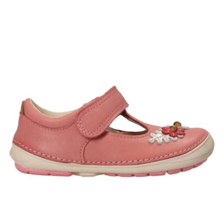 Baby Pink Clarks Blühen Sanft Fst F Fit