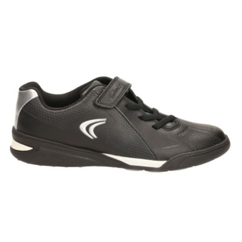 Black Award Jump Jnr F Fit Clarks