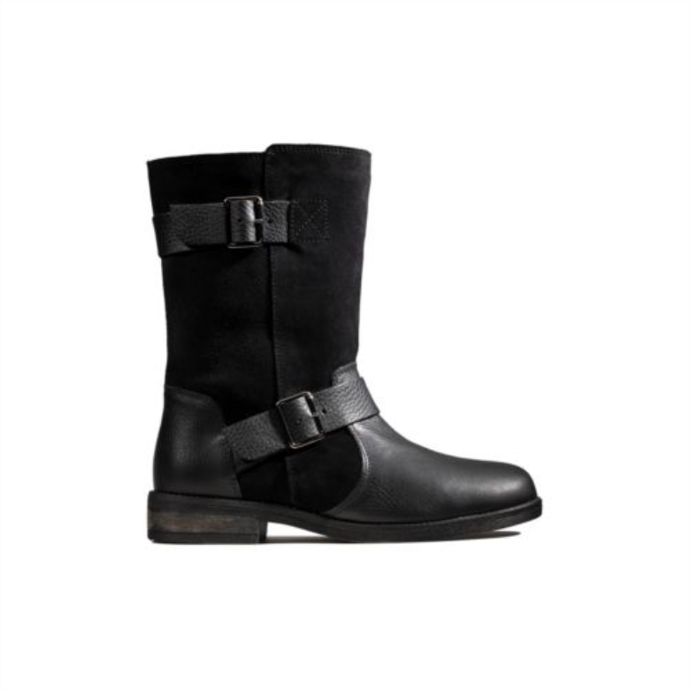 Black Clarks Halbfluss