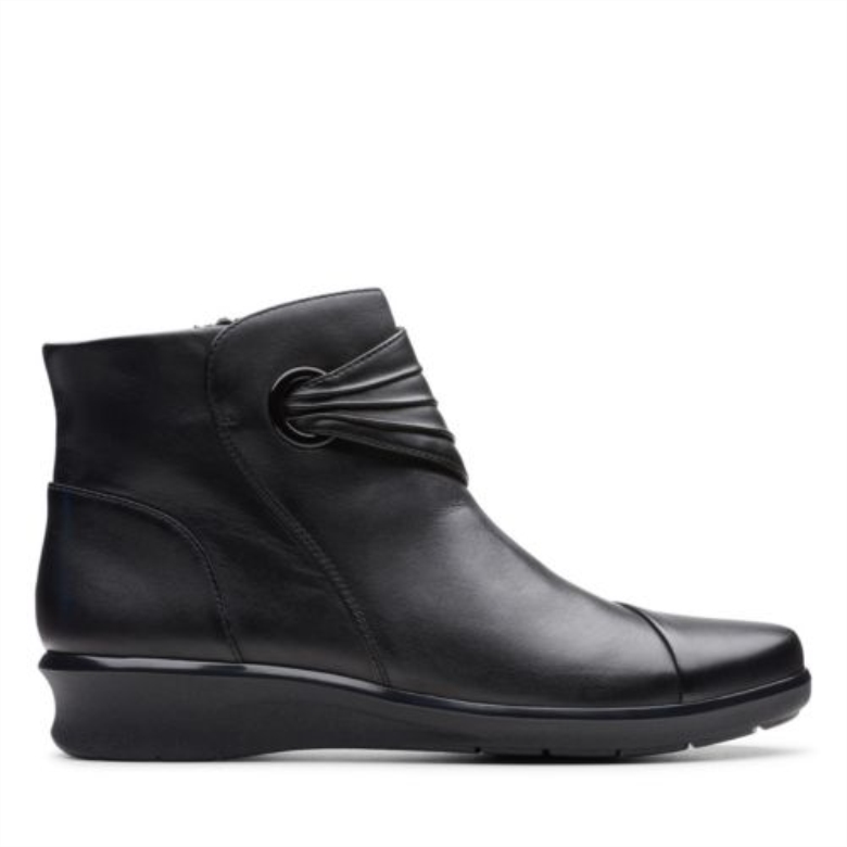 Black Clarks Hoffen Wirbel