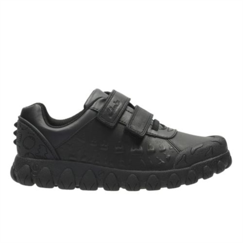 Black Clarks Tyrex Ride Pre G Fit