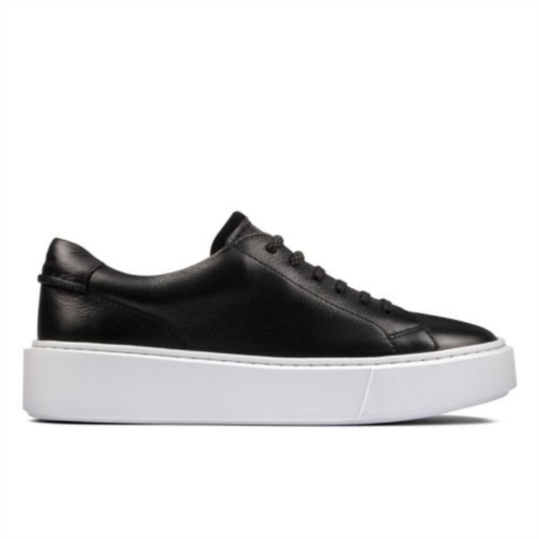 Schwarze Hero Lite Spitze Clarks