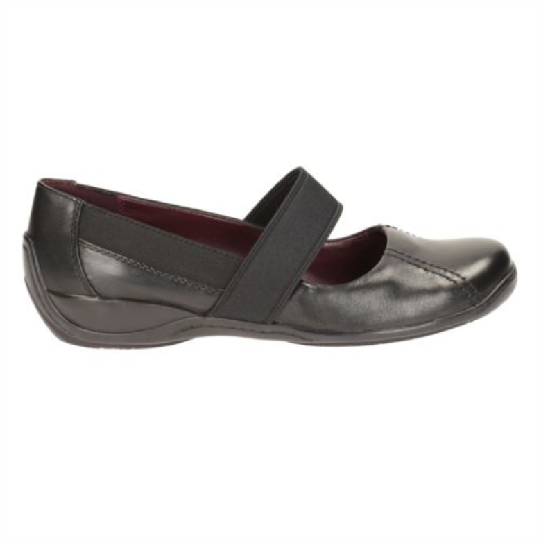 Schwarzes Leder Kaffeemühle Clarks