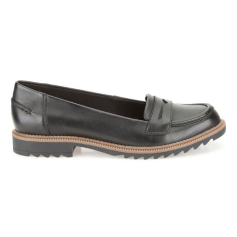 Schwarzer Ledergriff Milly Clarks