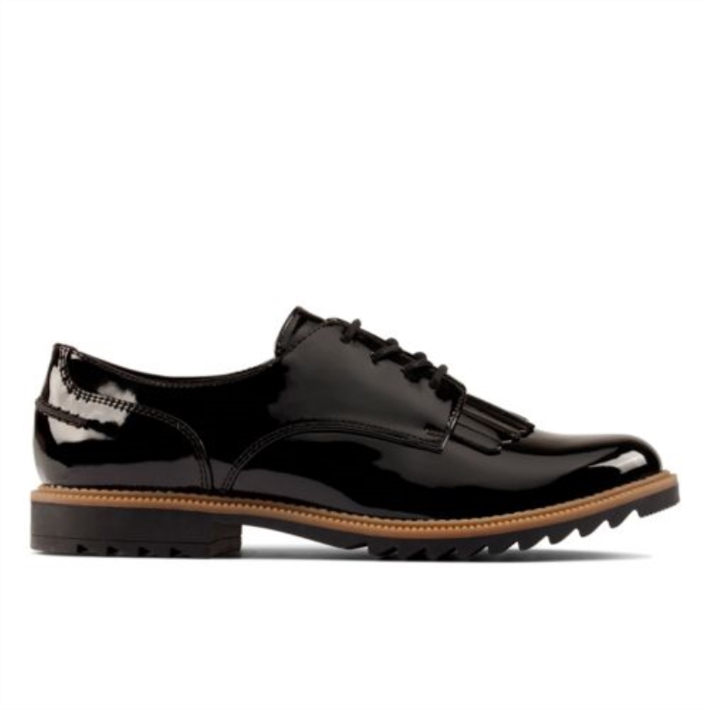 Schwarzer Lackgriff Mabel Clarks