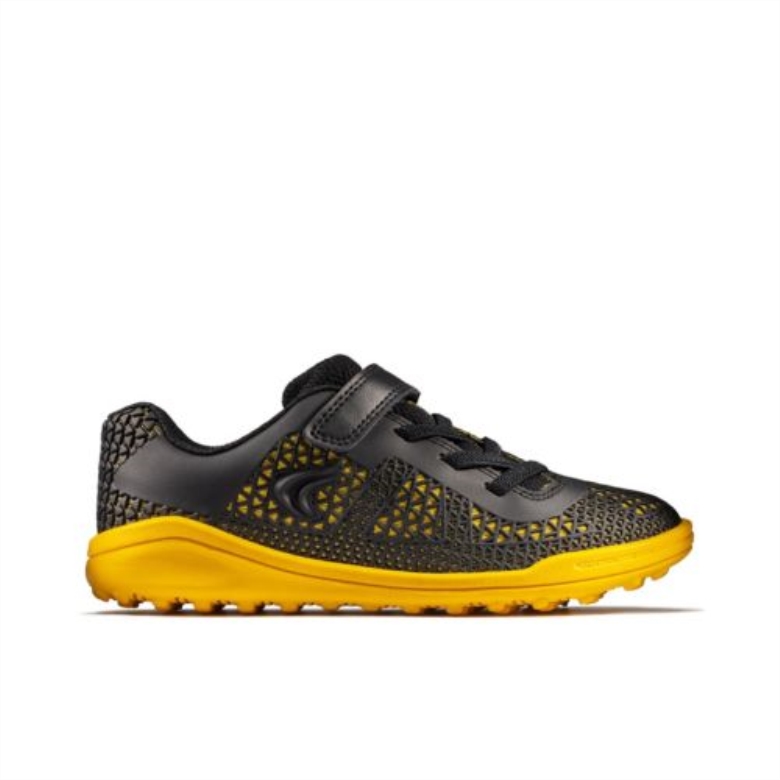 Schwarz/gelb Award Swift Jnr F Fit Clarks
