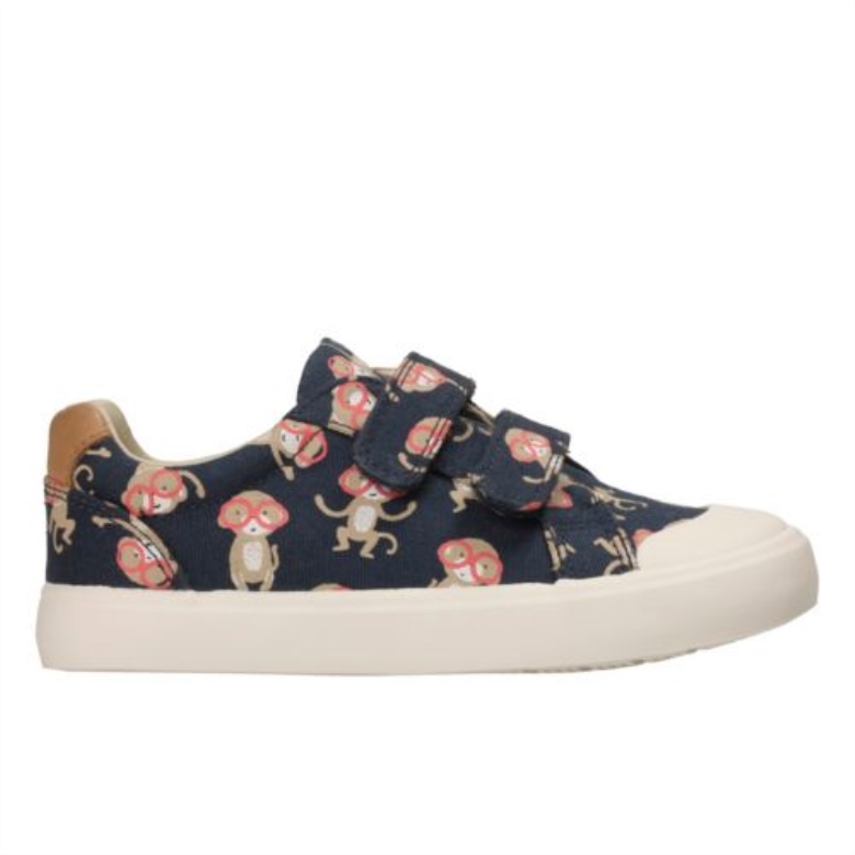 Blau Kombi Clarks Comic Air Inf H Fit