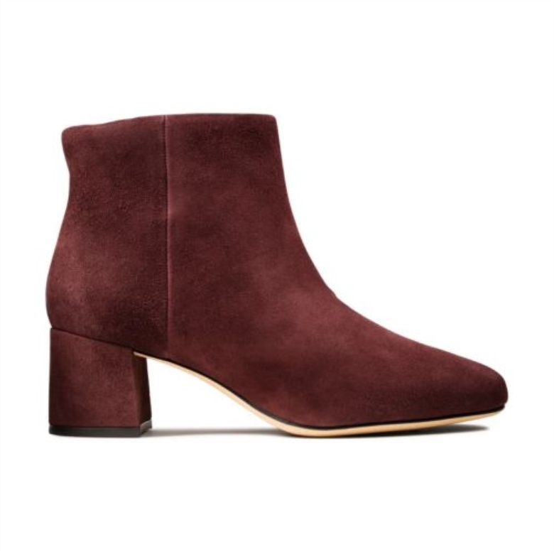 Burgunderfarbene Flora Clarks