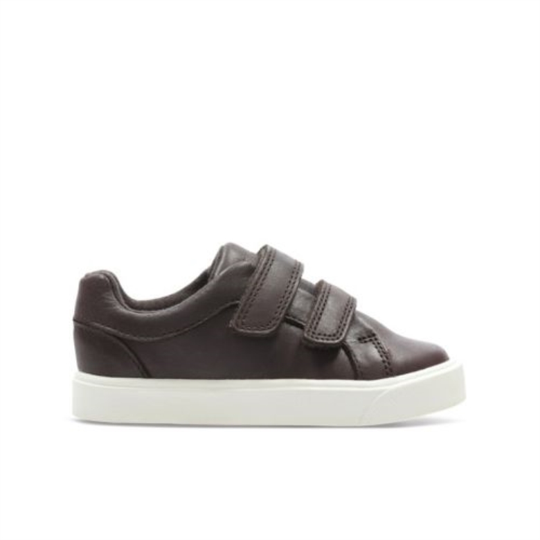 City ​​oasis Lo Fst F Fit Braunes Leder Clarks