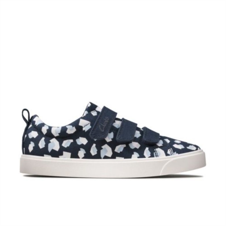 City Vibe Inf G Fit Clarks Marineblauer Aufdruck