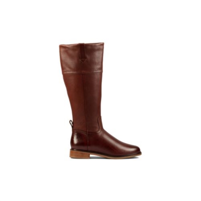 Clarkdale Hi Clarks Dunkelbraunes Leder