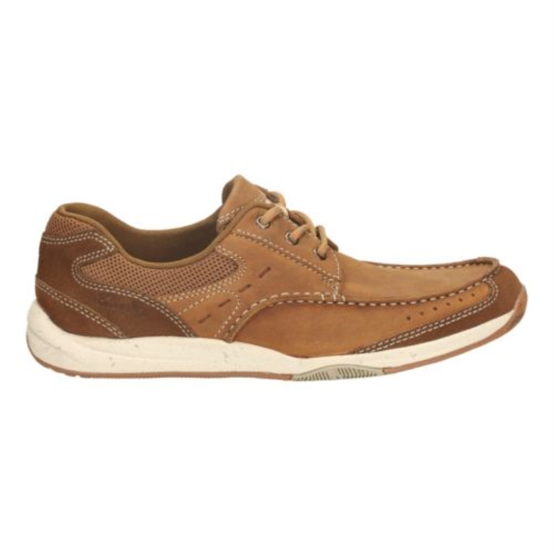 Clarks Allston Edge Tan Nubukleder