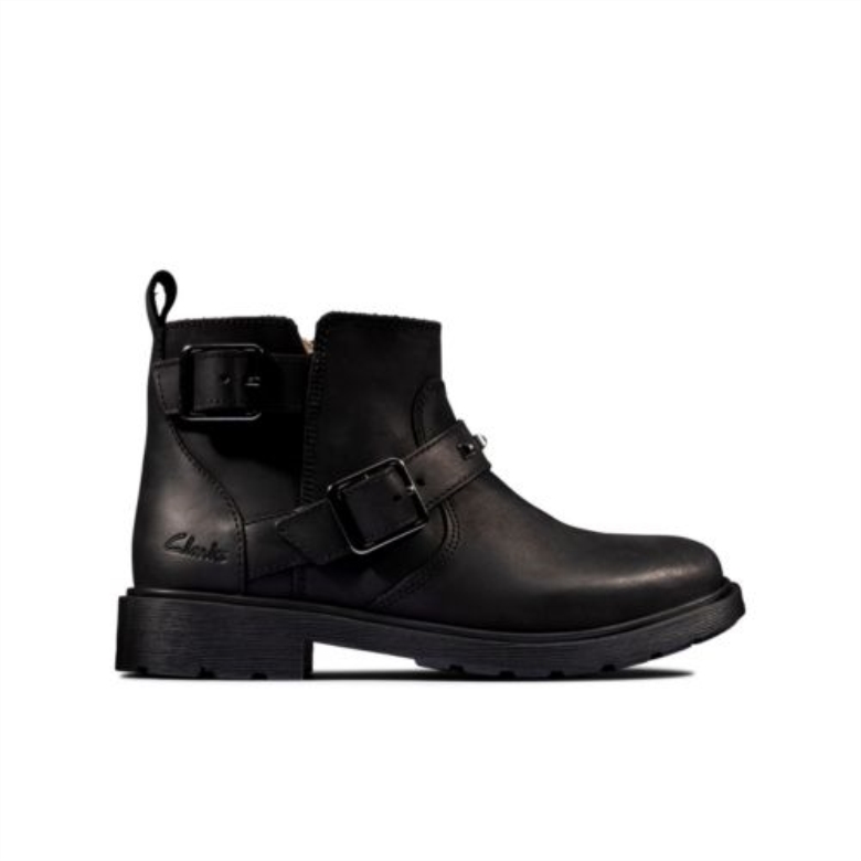 Clarks Astrol Trim Inf F Fit Schwarz