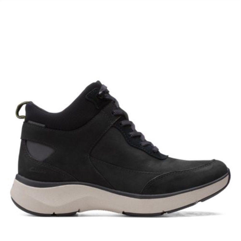 Clarks Black Combi Wave 20 Mid