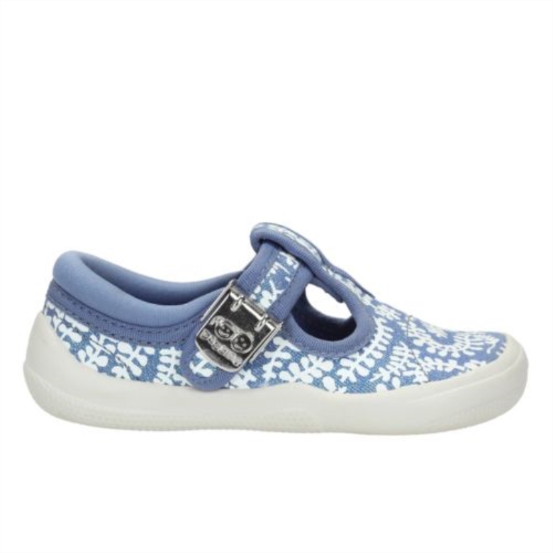 Clarks Briley Bow Fst-h Passen Denim
