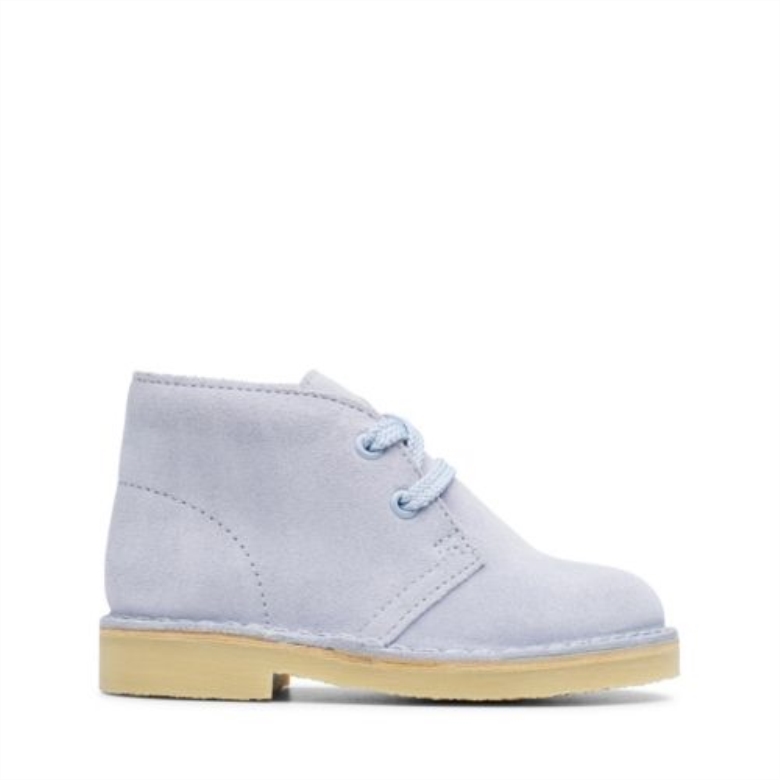 Clarks Cooler Blauer Wüstenstiefel Inf G Passform