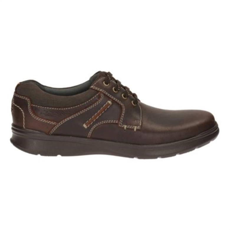 Clarks Cotrell Pla Braun ölig