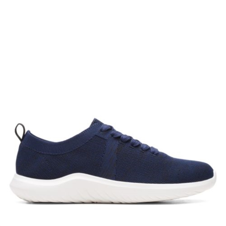 Clarks Dunkelblau Nova Glint