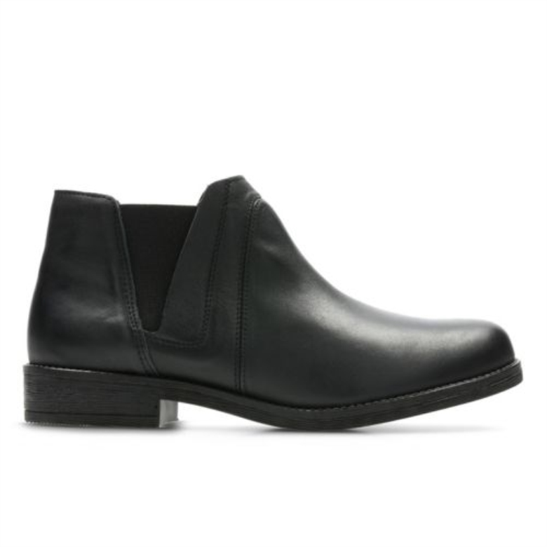 Clarks Demi Beat Aus Schwarzem Leder
