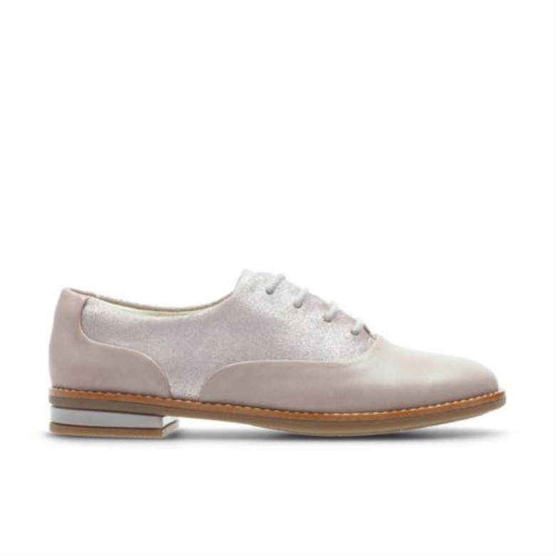 Clarks Zeichnete Wow Jnr F Fit Rosa Kombi