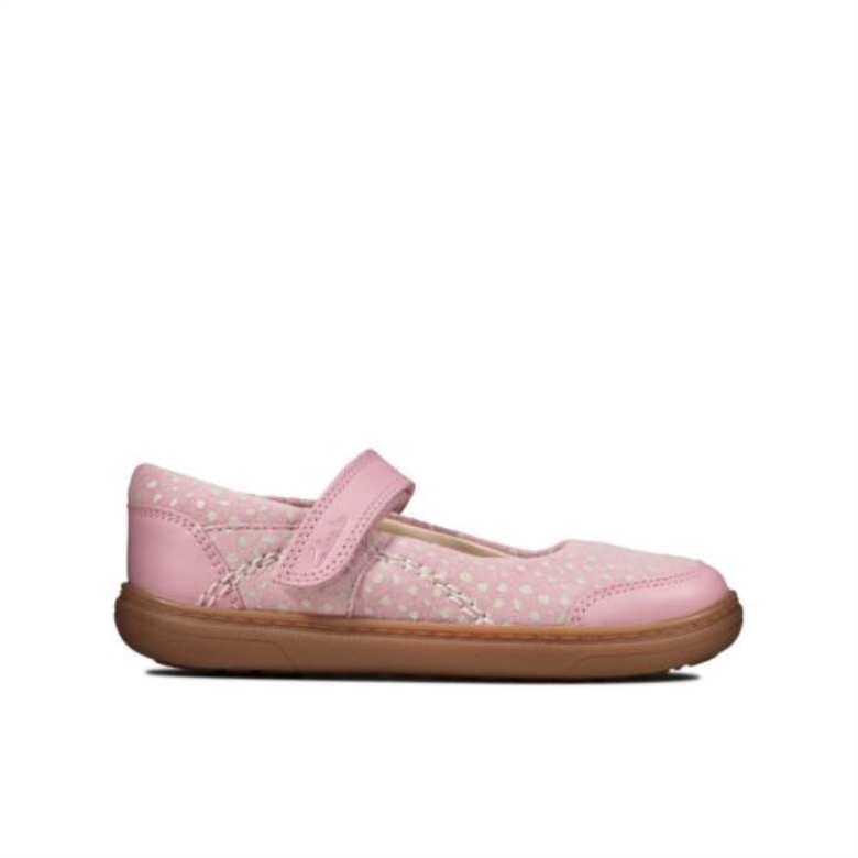 Clarks Staubrosa Leder Flash Stripe Inf F Fit