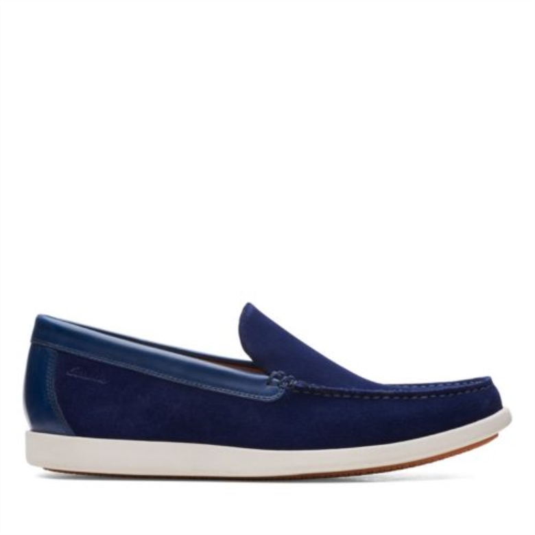 Clarks Ferius Creek Dunkelblaues Wildleder