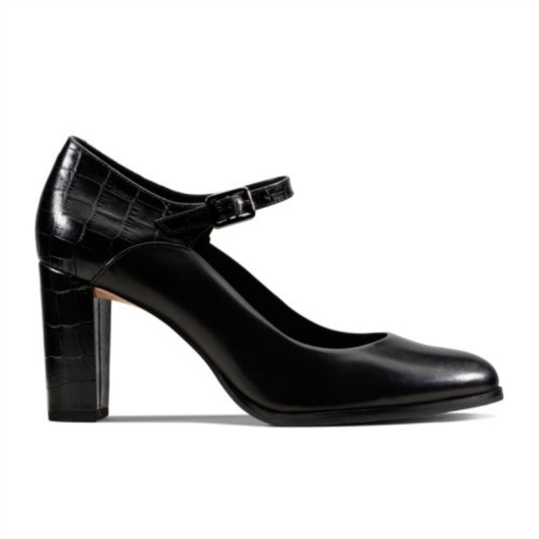 Clarks Kaylalba Schwarz Kombi