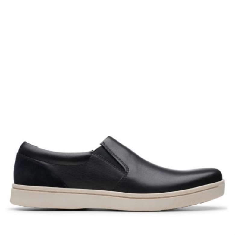 Clarks Kitnafreies Schwarzes Leder