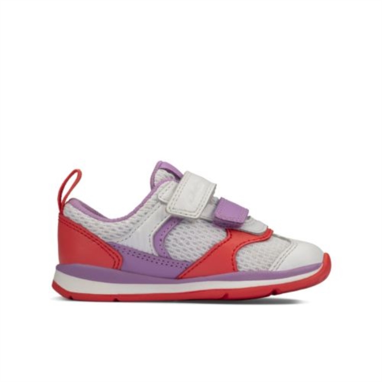 Clarks Lilac Combi Ferris Run Fst G Fit