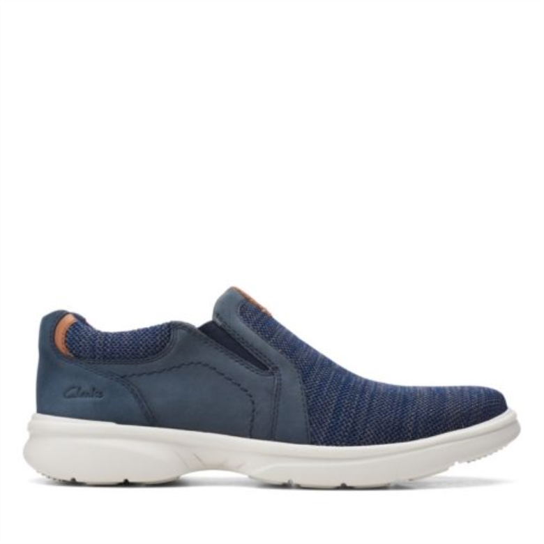 Clarks Marineblauer Strickbradley Einfach
