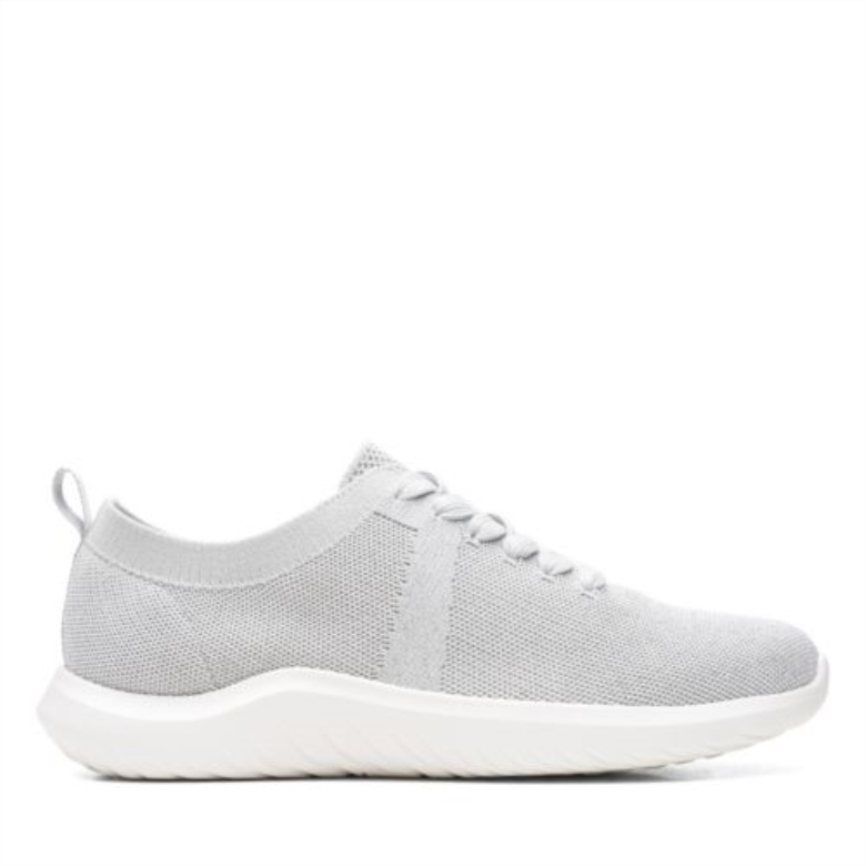Clarks Nova Schimmert Hellgrau