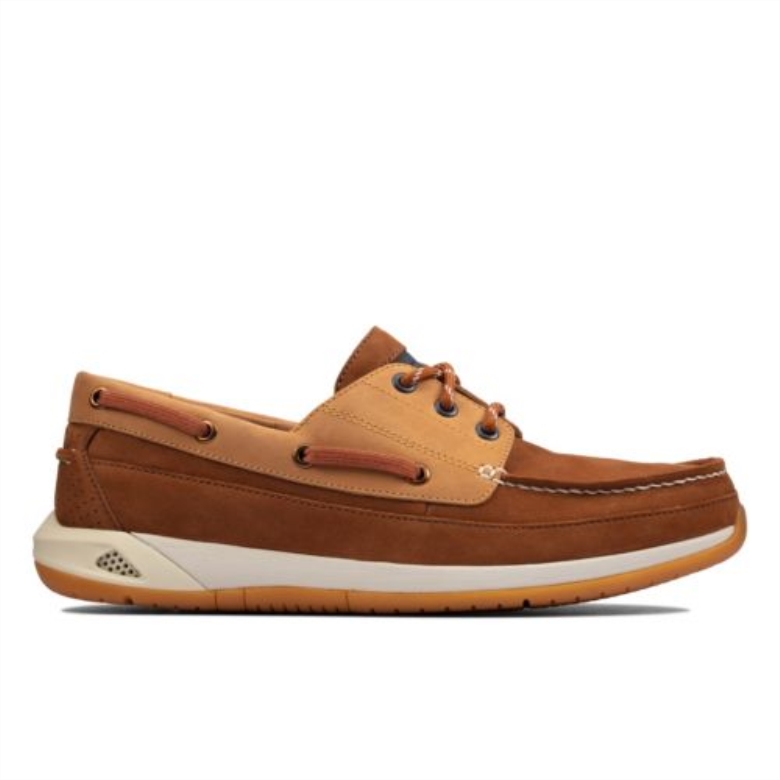 Clarks Forest Boat Tan Kombi