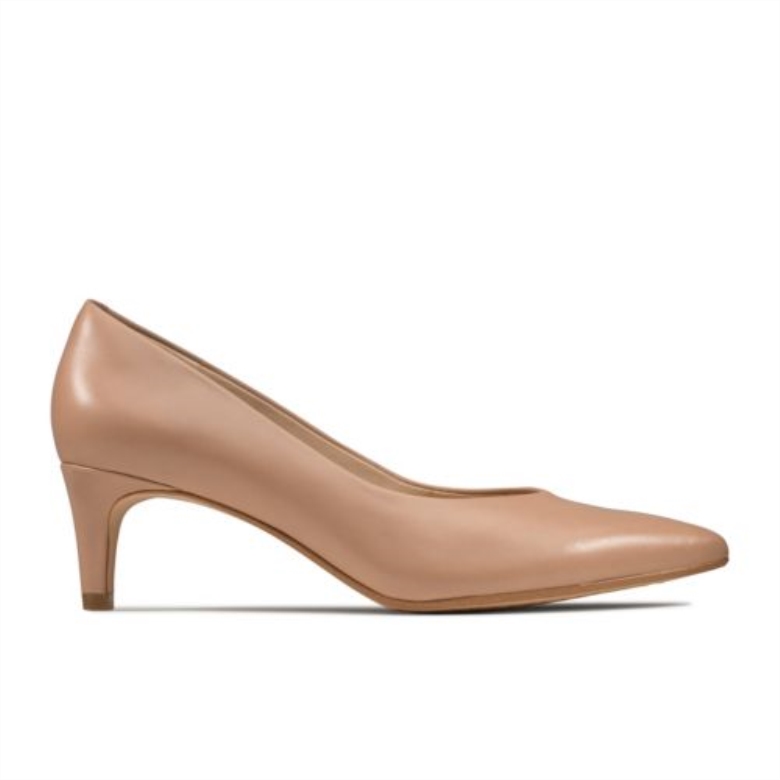 Clarks Praline Leder Laina 55 Gericht