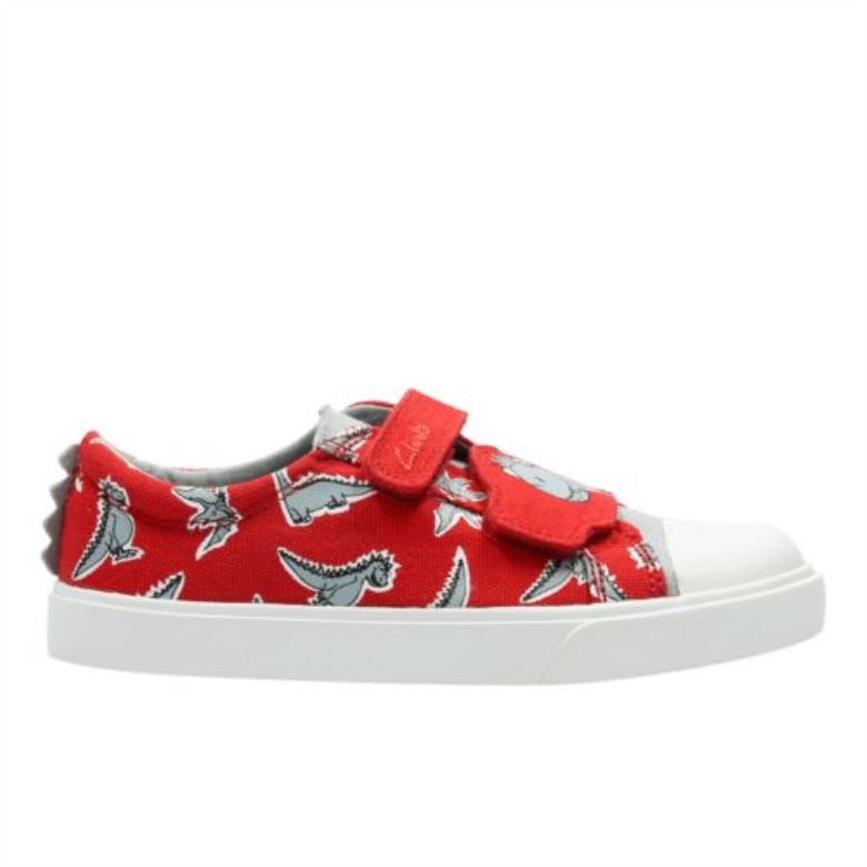 Clarks Red Tricer Brüllen Inf F Fit