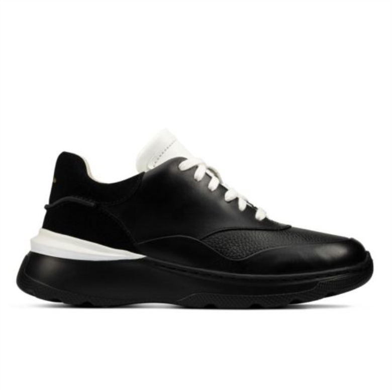 Clarks Sprint Lite Spitze Schwarze Kombi