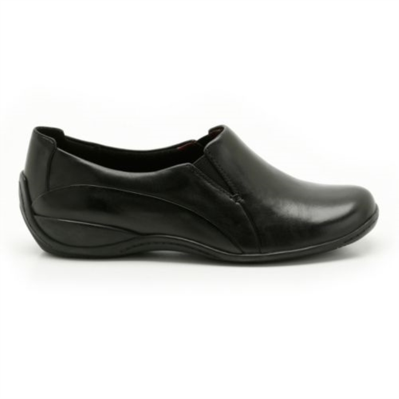 Kaffeekuchen Clarks Schwarzes Leder