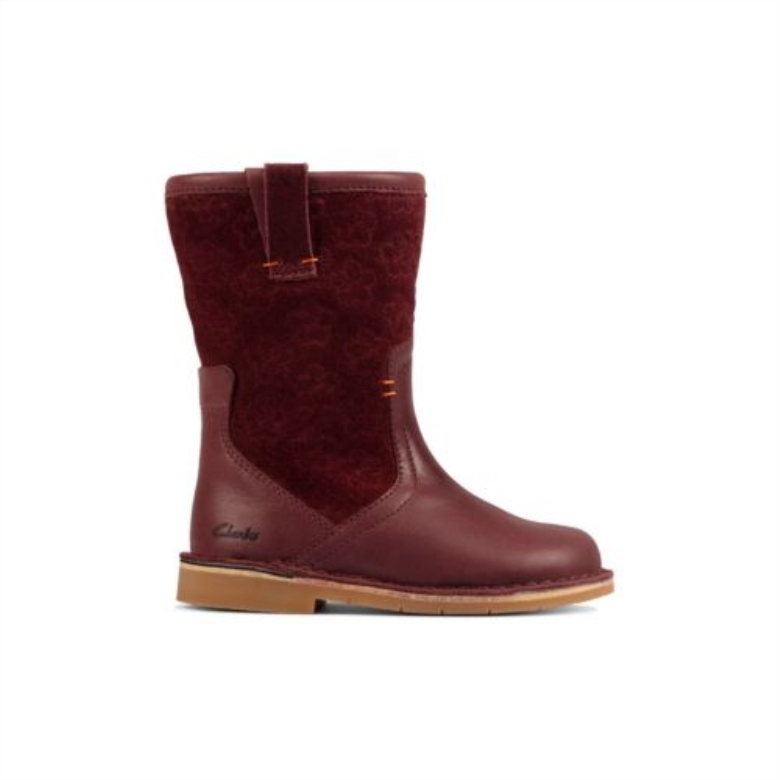 Comet Pop Fst-g Fit Clarks Berry Leder