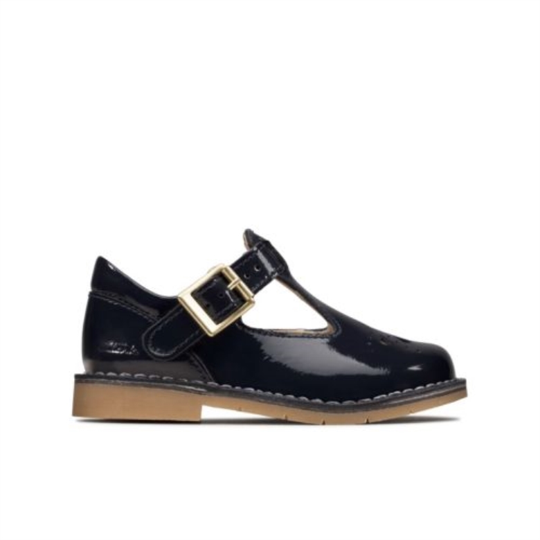 Comet Weave Fst G Fit Marineblaue Lack Clarks
