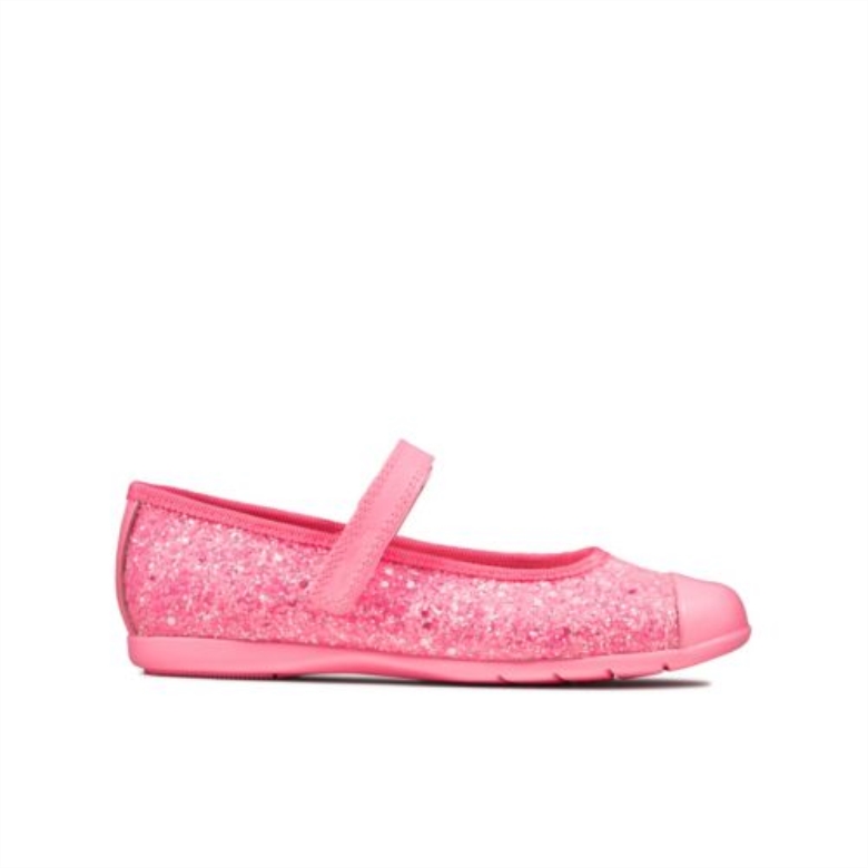 Dance Tap Inf F Fit Clarks Rosa Synthetik