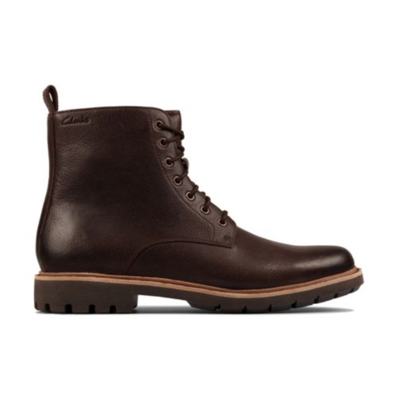 Dunkelbraune Clarks Batcombe Hi2