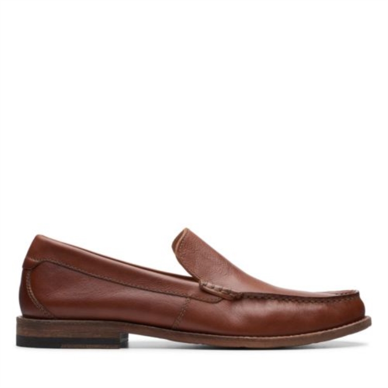 Dunkelbraunes Leder Von Clarks Pace Barnes